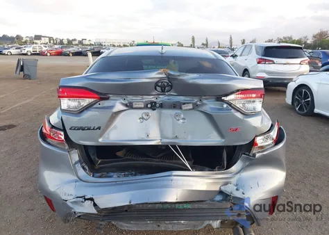 2021 Toyota Corolla Se из США, поврежденный, VIN JTDS4MCE2MJ080610